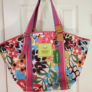 LILY BLOOM Floral Tote **NWOT**